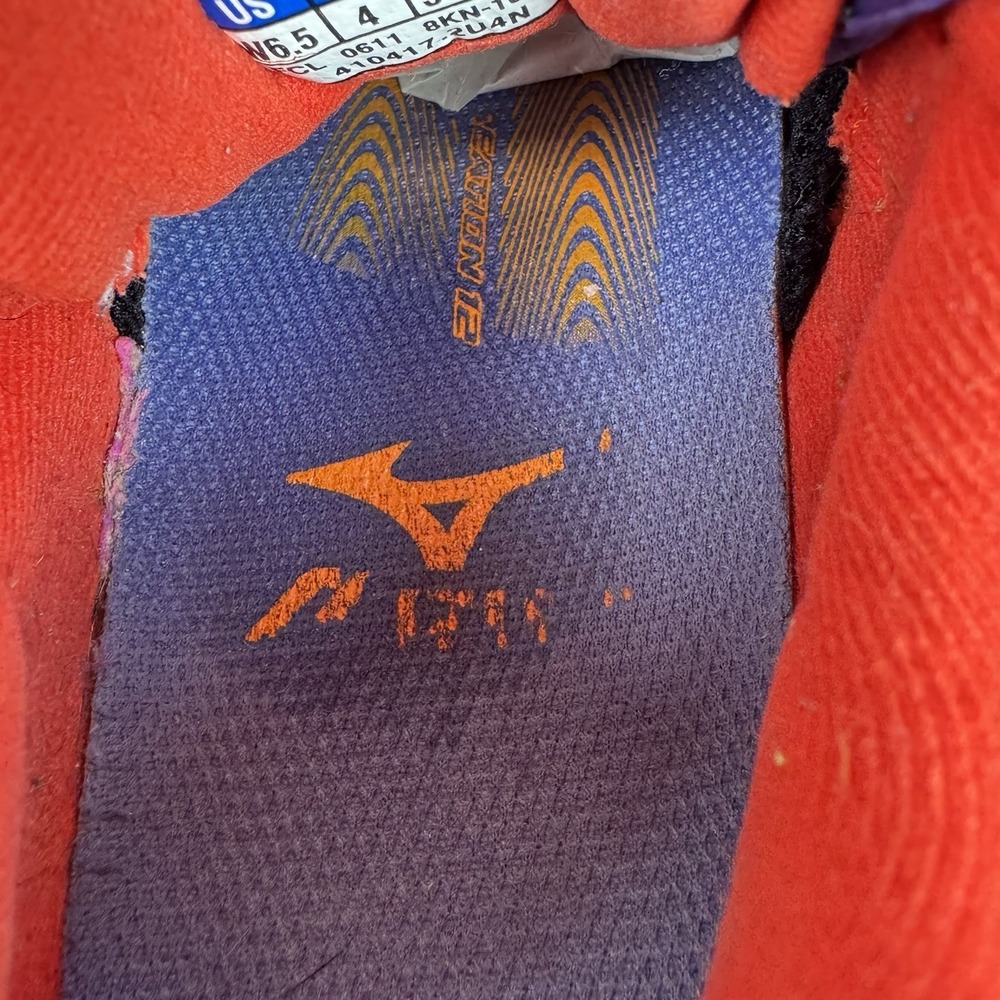 Mizuno Wave Creation 12 Womens Size 6.5 Orange Road Running Shoes Sneakers - Picture 11 of 12